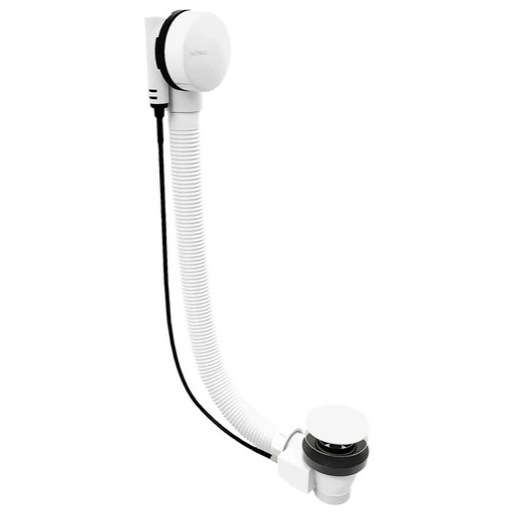 Polysan Marble vanový automat bílá abs/mosaz 11042.10 Polysan