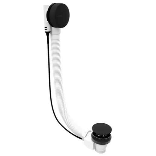 Polysan Marble vanový automat černá abs/mosaz 11042.21 Polysan