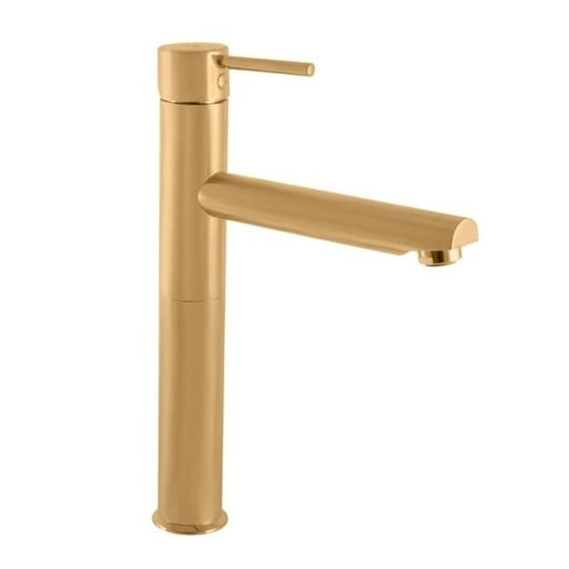 RAV SLEZÁK Seina umyvadlová baterie bez výpusti zlatá kartáčovaná SE930.0ZK RAV SLEZÁK