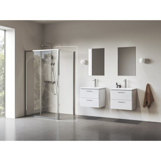 Ravak Blix II boční zástěna ke sprchovým dveřím 100x100 cm 9BMA0C00Z1 Ravak