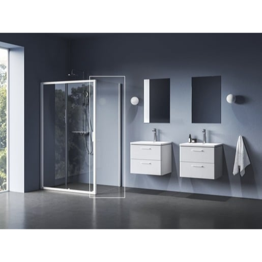 Ravak Blix II boční zástěna ke sprchovým dveřím 100x100 cm 9BMA0E00Z1 Ravak