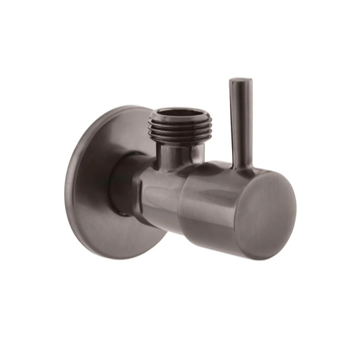 Rohový ventil RAV Slezák 1/2"x3/8" s filtrem metal grey kartáčovaná RV0238MGK RAV SLEZÁK