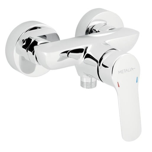 Sprchová baterie Novaservis Metalia 54 se sprchovým setem 100 mm chrom 54065