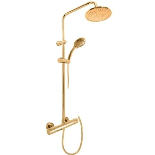 Sprchový systém RAV SLEZÁK zlatá kartáčovaná TRM82.5/7-61ZK RAV SLEZÁK