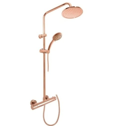 Sprchový systém RAV SLEZÁK zlatá růžová lesklá TRM82.5/7-61ZRL RAV SLEZÁK