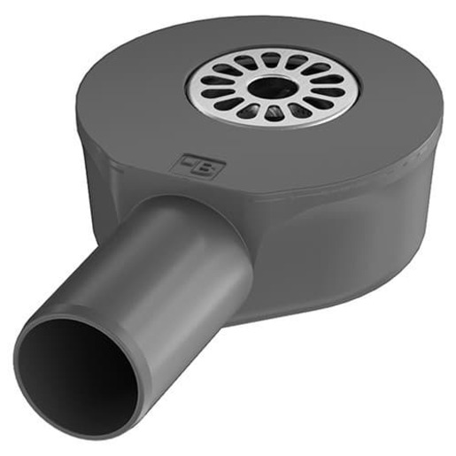 Sprchový žlab Bemeta šedá plast mat 254653916 Bemeta