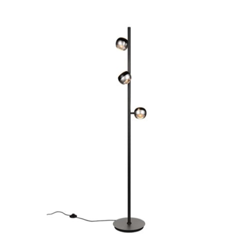 Stojací lampa Trio Select Orbit nikl 444410307