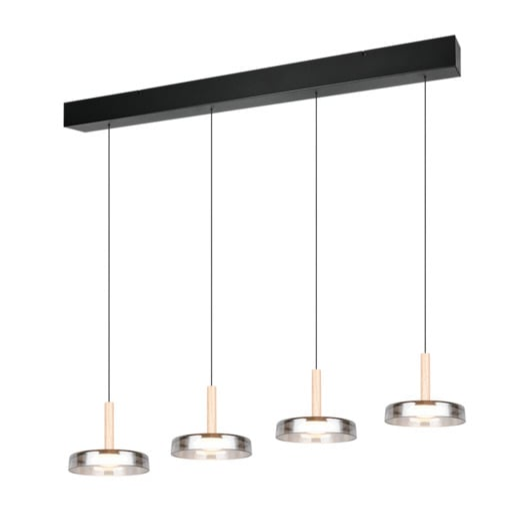 Trio Celeste závěsné světlo černá 354910432 TR354910432 Trio