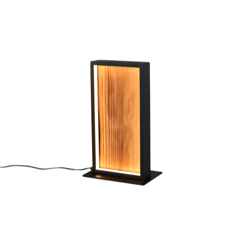 Trio Kalea stolní lampa dřevodekor 555510130 TR555510130 Trio