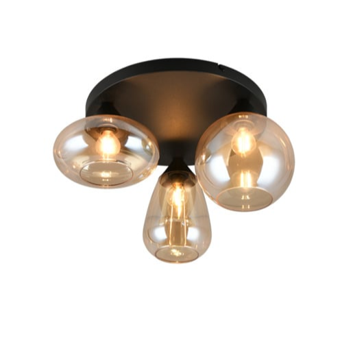 Trio Lumina stropní světlo černá 617030313 TR617030313 Trio