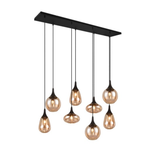 Trio Lumina závěsné světlo černá 317000813 TR317000813 Trio