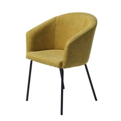 Unique-Furniture EASTON jídelní židle unique furniture žlutá polyester 34 690 002 Unique-Furniture