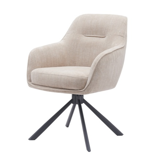 Unique-Furniture SELECT jídelní židle unique furniture béžová polyester 51 140 004 Unique-Furniture