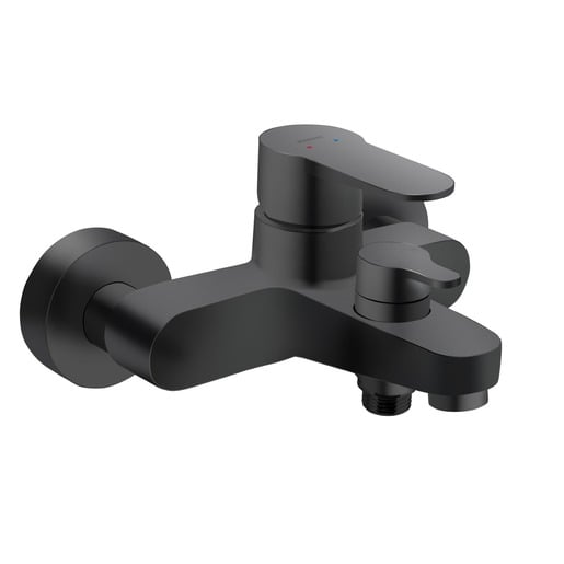 Vanová baterie Novaservis Ferro Nostris bez sprchového setu 150 mm černá BNS1BL Novaservis