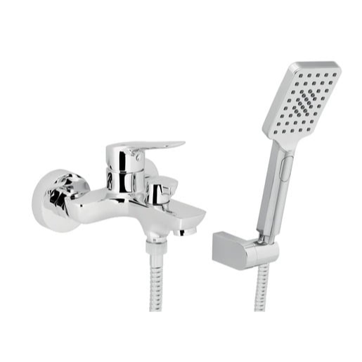 Vanová baterie Novaservis Metalia 54 se sprchovým setem 100 mm chrom 54025