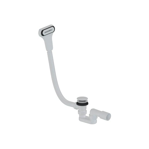 Vanový automat click clack a štěrbinový přepad DN40/DN50 SAT bílá lesklá plast SATAVAS60CCB SAT