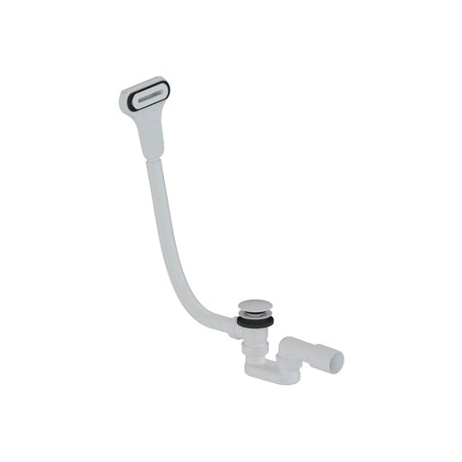 Vanový automat click/clack a štěrbinový přepad DN40/DN50 SAT bílá matná plast SATAVAS80CCBM SAT