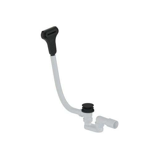 Vanový automat click/clack a štěrbinový přepad DN40/DN50 SAT černá matná plast SATAVAS60CC8 SAT