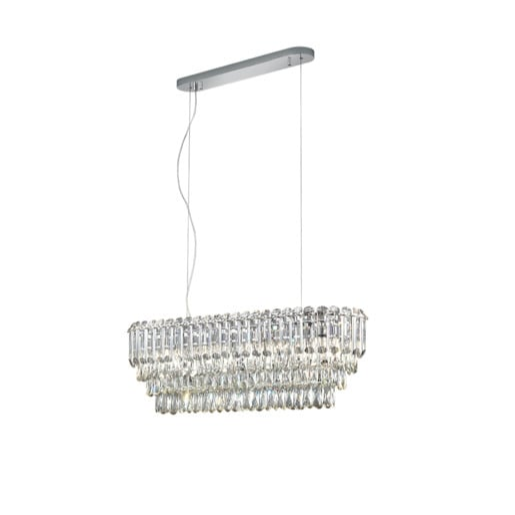 Závěsné světlo Trio Select Malizia chrom 367601006