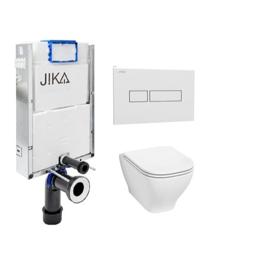 Závěsný WC set do lehkých stěn / předstěnová Jika Deep KMPLLYRAJ Jika