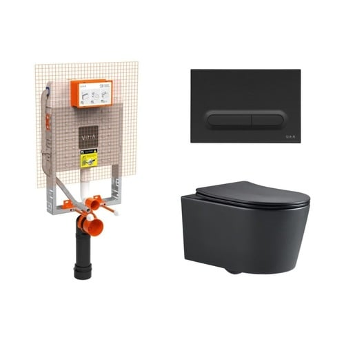 Závěsný wc set k zazdění SAT Brevis SIKOVZB1