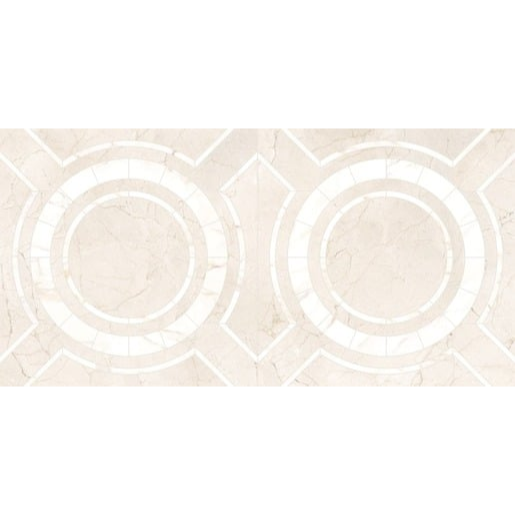 Dlažba Dom Intarsi creta satin 3D 60x120 cm leštěná INW00204TS Dom