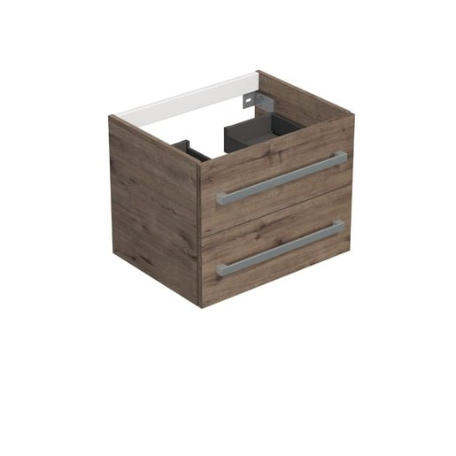 Koupelnová skříňka bez umyvadla Naturel Cube 60x53x40 cm dub Wellington mat CUBE260ZDWBU Naturel