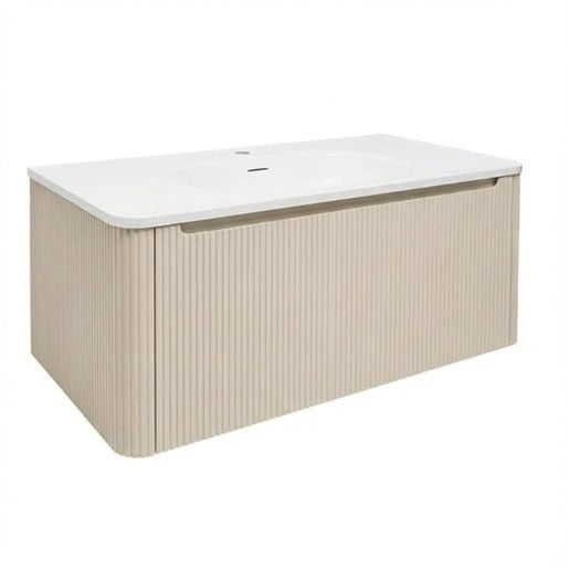 Koupelnová skříňka s umyvadlem Naturel Austen 119x47