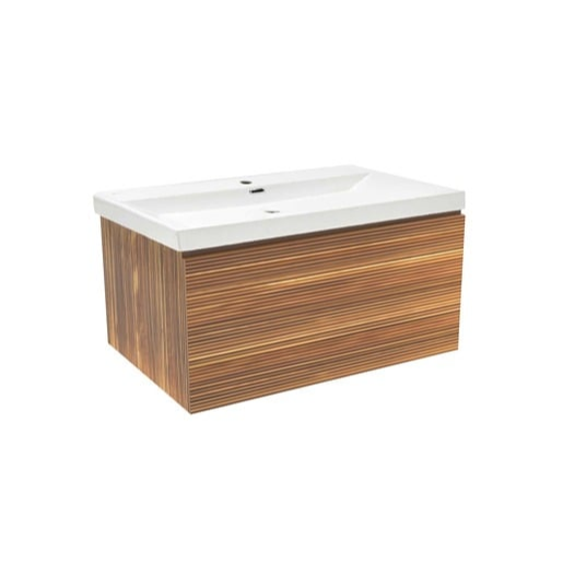 Koupelnová skříňka s umyvadlem Naturel Elsa 79x35x45