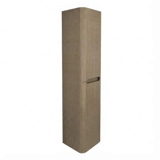 Koupelnová skříňka vysoká Naturel Austen 40x30x170 cm clear brown mat AUSTENV40CB Naturel