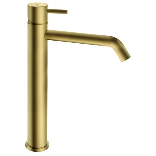 Novaservis Ferro Ciriculus umyvadlová baterie s clic-clacem kartáčované zlato BCK2LBG Novaservis