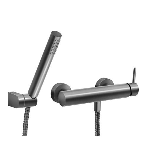 Sprchová baterie Novaservis Ferro Ciriculus s vanovým setem 150 mm gun metal BCK77GM Novaservis