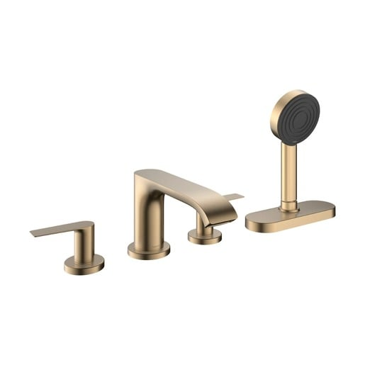 Vanová baterie Hansgrohe Vivenis s vanovým setem kartáčovaný bronz 75444140 Hansgrohe