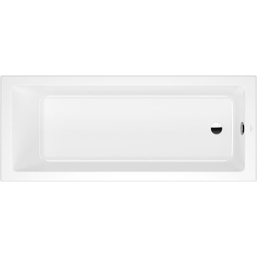 Villeroy & Boch Targa obdélníková vana 70x160 cm akrylát levá i pravá alpská bílá UBA167NES2V-01 Villeroy & Boch