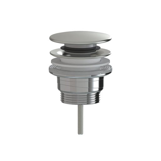 Výpust k umyvadlu click clack SAT nerez plast SATAUCCNRZ SAT