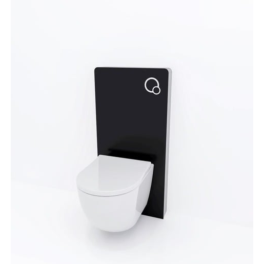 Závěsný WC set předstěnová montáž SAT Fusion SIKOSGFUSTORBL