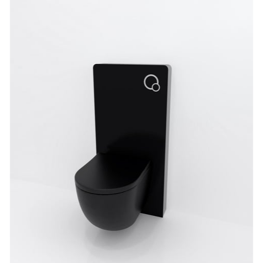 Závěsný WC set předstěnová montáž SAT Fusion SIKOSGFUSTORBLBL