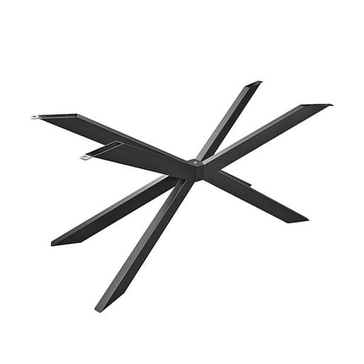 Podnož k jídelnímu stolu PORTO černá PORTOC Naturel