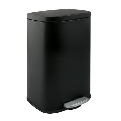 Spirella Spirella pedálový odpadkový koš akira matná černá ocel soft-close 12 l 10.21563 Spirella