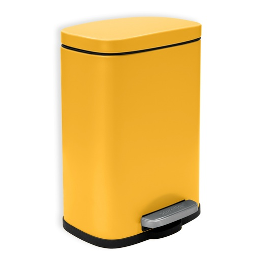 Spirella Spirella pedálový odpadkový koš akira matná šafránově žlutá ocel 5 l 10.20818 Spirella