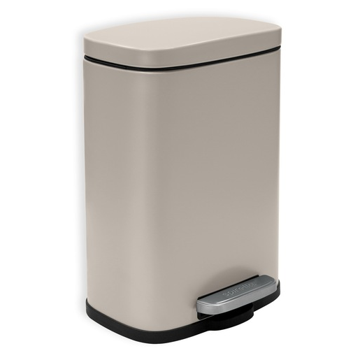 Spirella Spirella pedálový odpadkový koš akira matná šedo-hnědá ocel 5 l 10.19837 Spirella